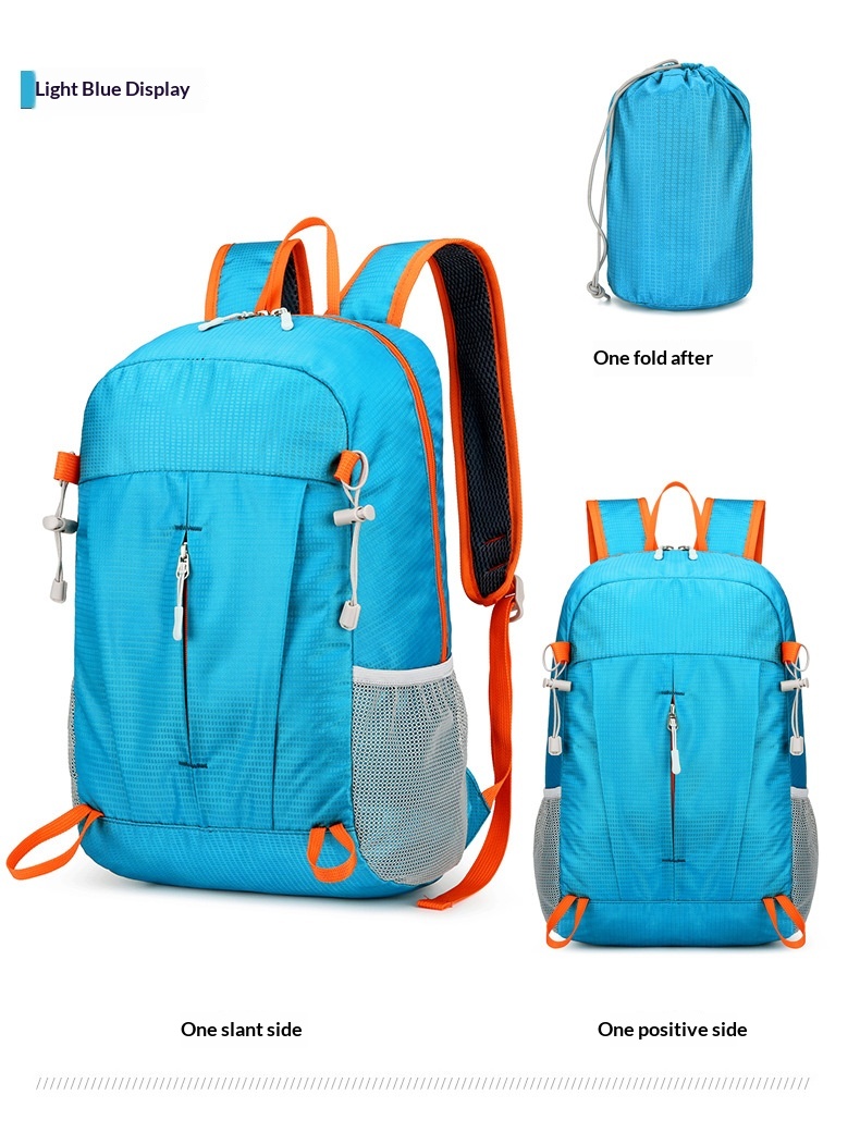 Surge Sports Outdoor Lightweight Travel Portable Folding Mountaineering Bag Hiking Cycling Waterproof Backpack_desvips.com