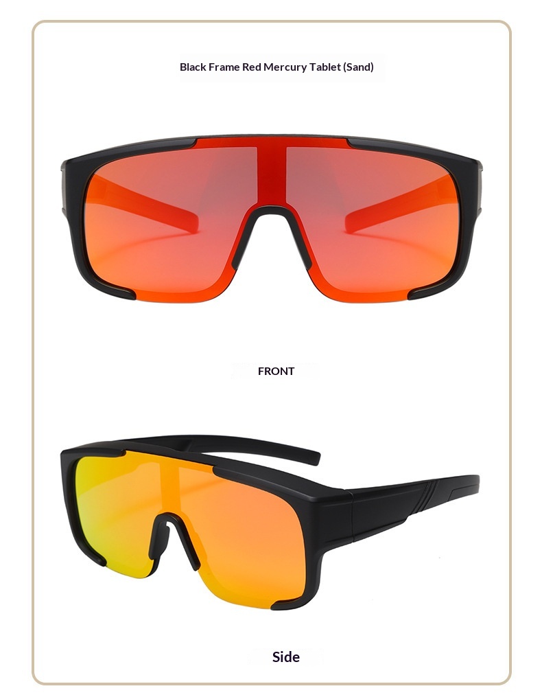 TR90 Ultra-light Cycling Polarized Sunglasses Can Be Over Myopia Glasses Climbing Set Windproof Hiking Mountaineering_desvips.com