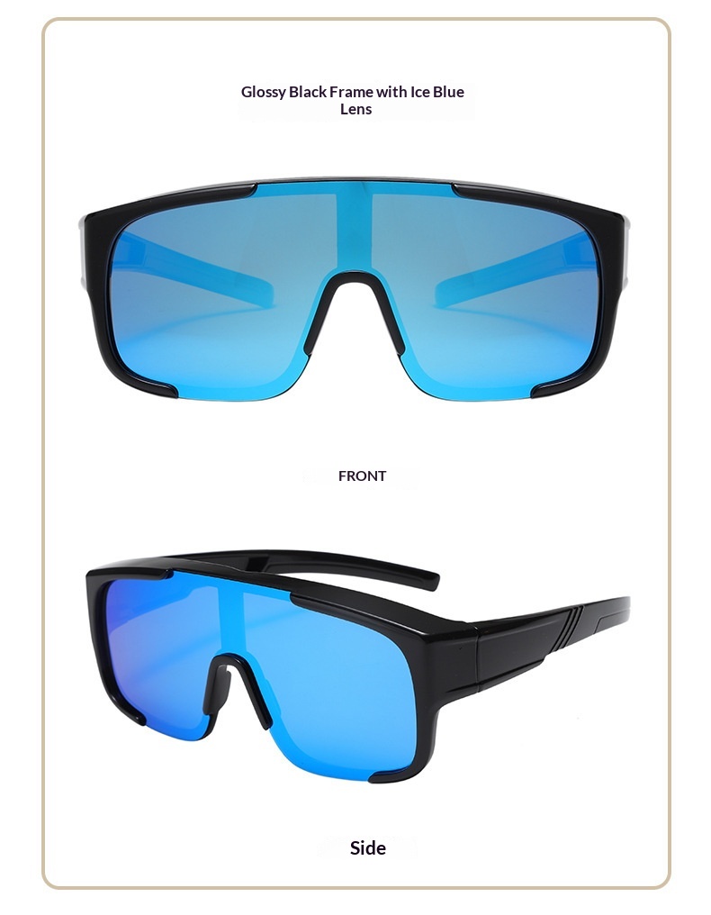 TR90 Ultra-light Cycling Polarized Sunglasses Can Be Over Myopia Glasses Climbing Set Windproof Hiking Mountaineering_desvips.com