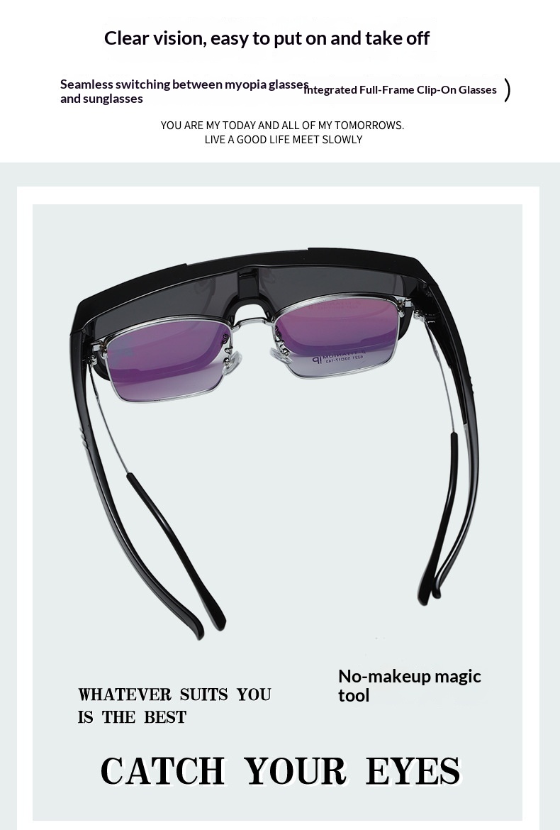 TR90 Ultra-light Cycling Polarized Sunglasses Can Be Over Myopia Glasses Climbing Set Windproof Hiking Mountaineering_desvips.com