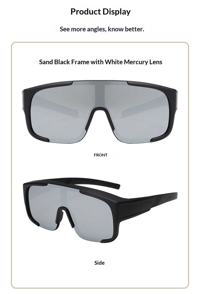 TR90 Ultra-light Cycling Polarized Sunglasses Can Be Over Myopia Glasses Climbing Set Windproof Hiking Mountaineering_desvips.com