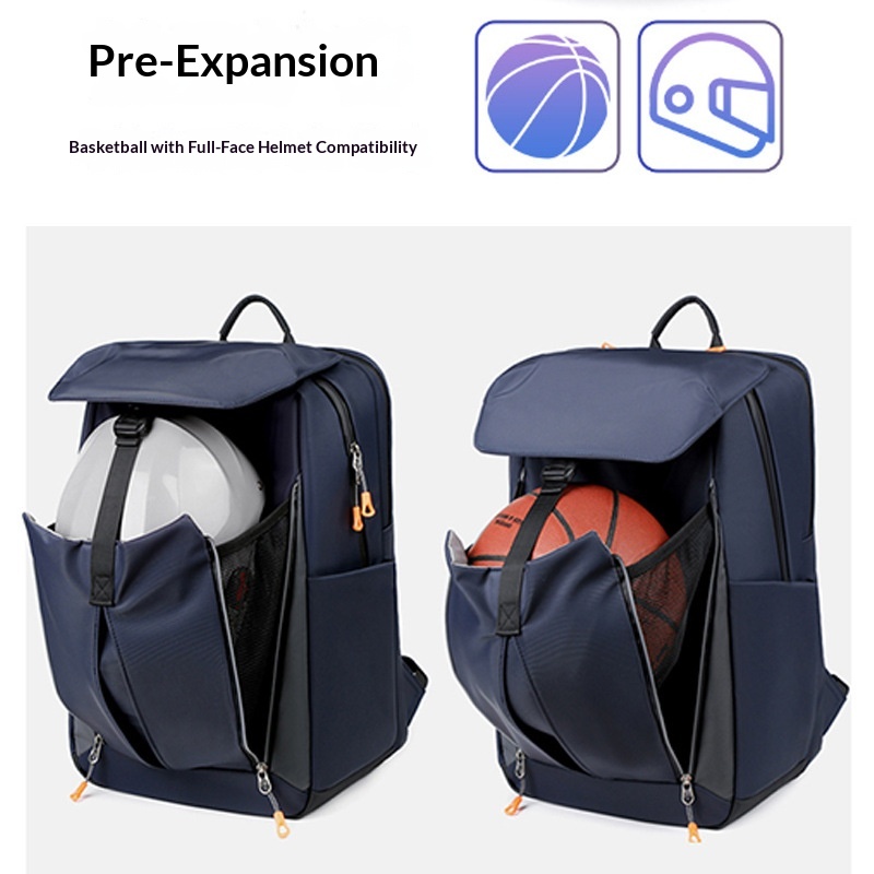 Surge Large Capacity Travel Backpack Men, Outdoor Cycling Backpack, Helmet 18inch Laptop Bag, Lightweight Basketball Bag For_desvips.com