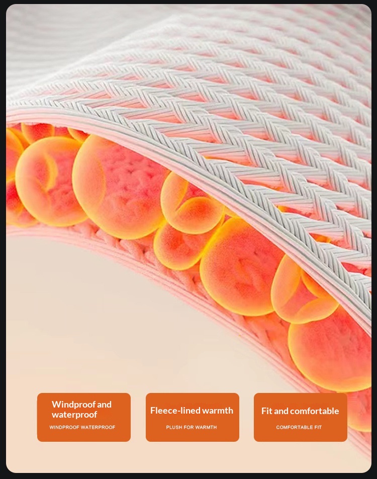 Surge Surge Surge Winter Gloves Fleece Lined Thickened Non-Slip Touchscreen Sports Driving Outdoor Cycling Men's Windproof Warm_desvips.com