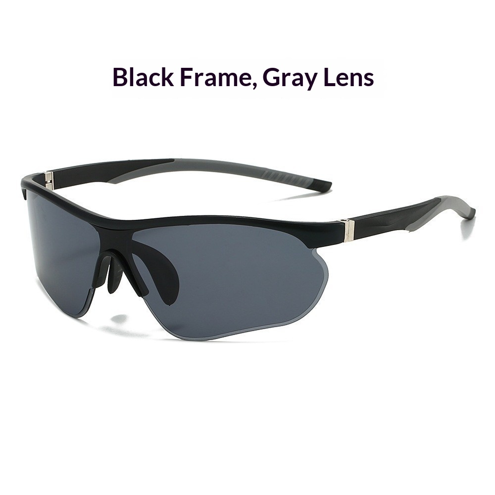 Lunettes de soleil Surge 2025 Cross-border pour hommes, conçues pour les sports de plein air : cyclisme, alpinisme, coupe-vent et protection UV._voghion.com