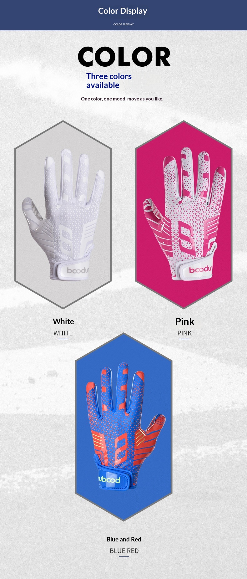 Cross-Border Baseball Sports Field Batting Silicone Anti-Slip Softball Adult Training Competition Rugby Gloves_desvips.com