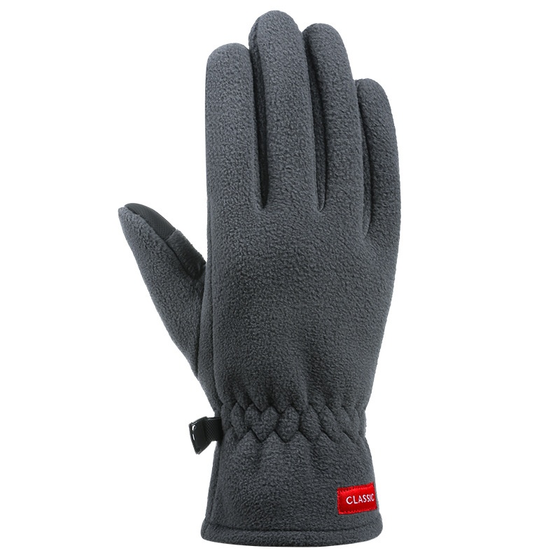 Surge Surge Surge Winter Gloves Fleece Lined Thickened Non-Slip Touchscreen Sports Driving Outdoor Cycling Men's Windproof Warm_desvips.com