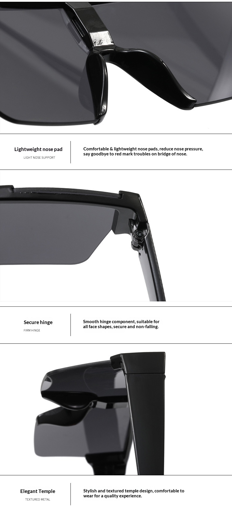 Surge Trendy Futuristic Women, Windproof Cycling Goggles, Mountaineering UV Protection Sunglasses For Men, Large Face Glasses_desvips.com