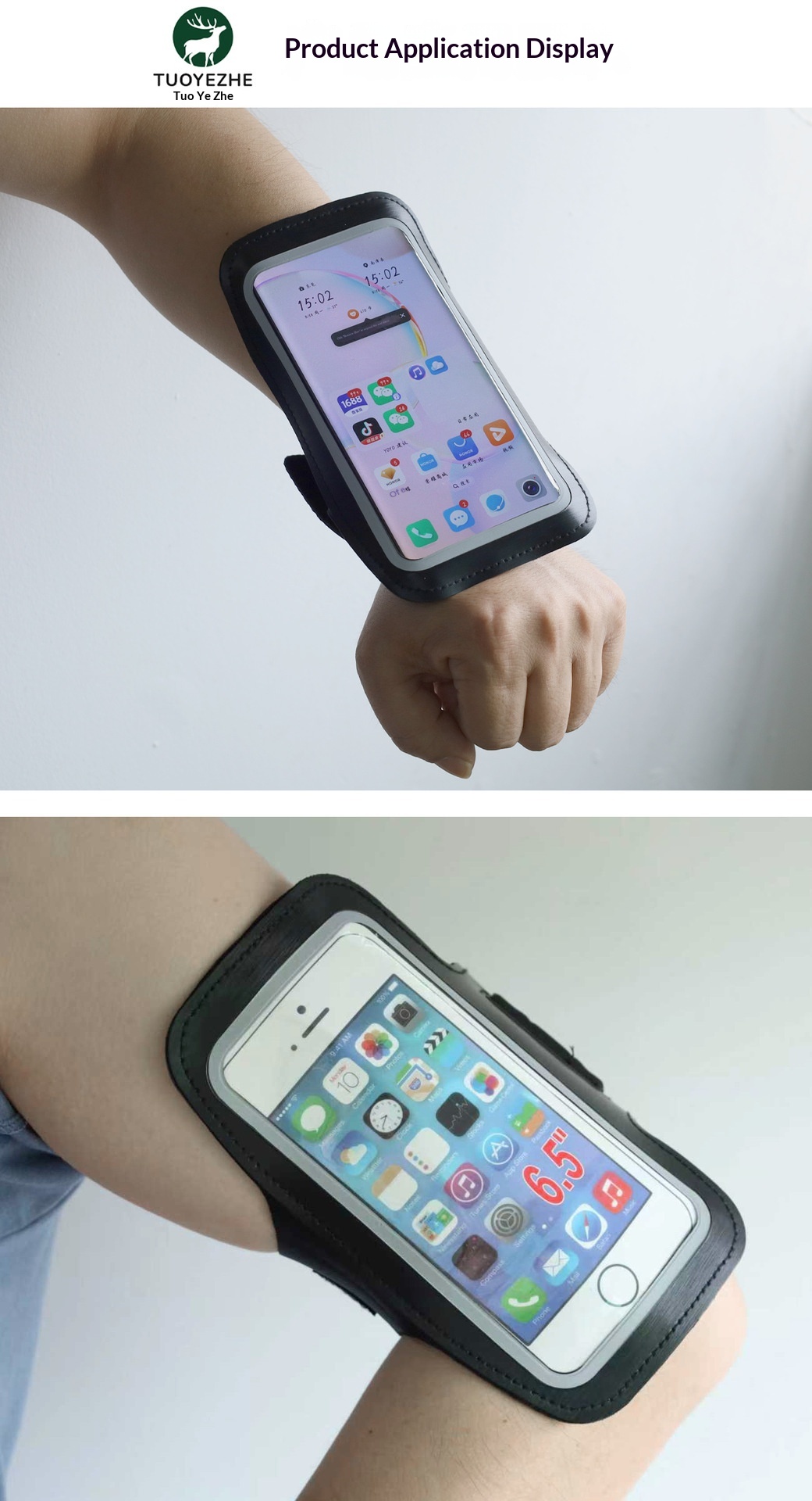 Sports Outdoor Phone Sleeve Men And Women Ultra-thin Waterproof Touchscreen Arm Strap For Delivery Running Fitness Wrist_desvips.com