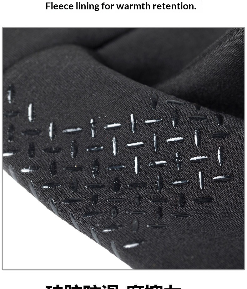 Surge Surge Surge Winter Warm Non-Slip Two-Finger Professional Fishing Cycling Delivery Rider Driving Gloves Men_desvips.com