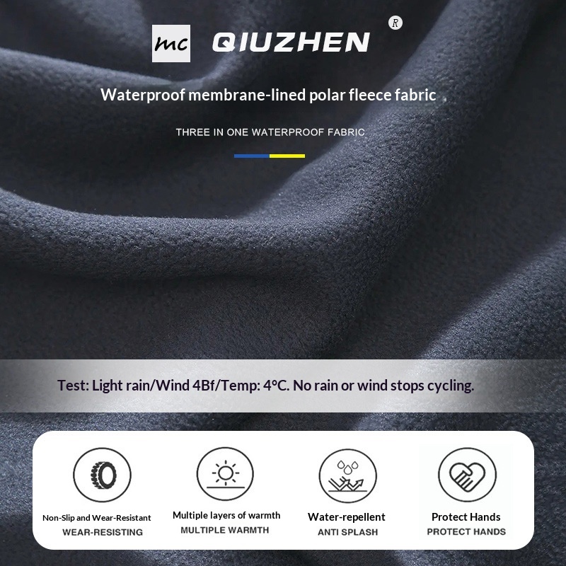 Surge Surge Surge Winter Gloves Fleece Lined Thickened Non-Slip Touchscreen Sports Driving Outdoor Cycling Men's Windproof Warm_desvips.com