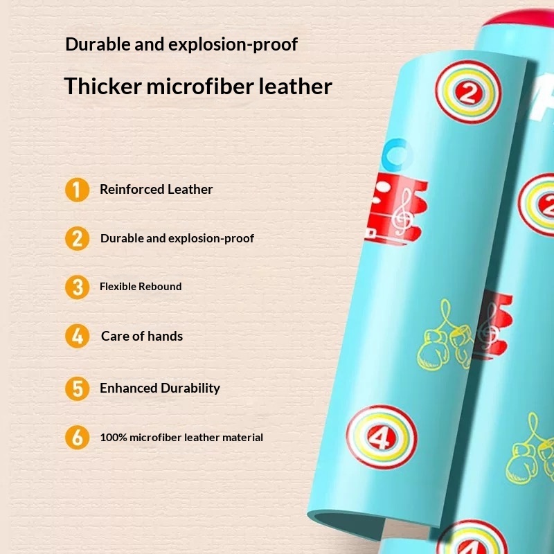 Children's Home Use Non-Tipping Post Inflatable Fitness Standing Punching Bag Kids Toy Boxing Training_desvips.com