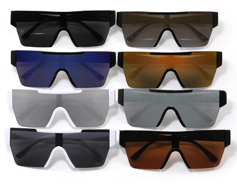 Surge Trendy Futuristic Women, Windproof Cycling Goggles, Mountaineering UV Protection Sunglasses For Men, Large Face Glasses_desvips.com