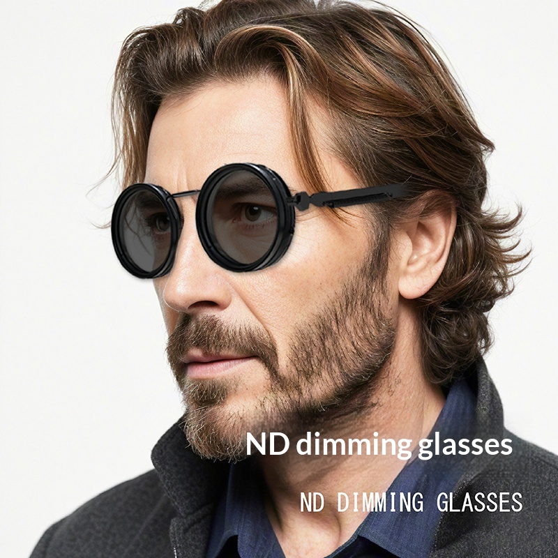 Surge ND Filter Manual Rotating Adjustment Sunglasses For Sunlight Fishing Travel Outdoor Hiking Driving Unisex Glasses_voghion.com