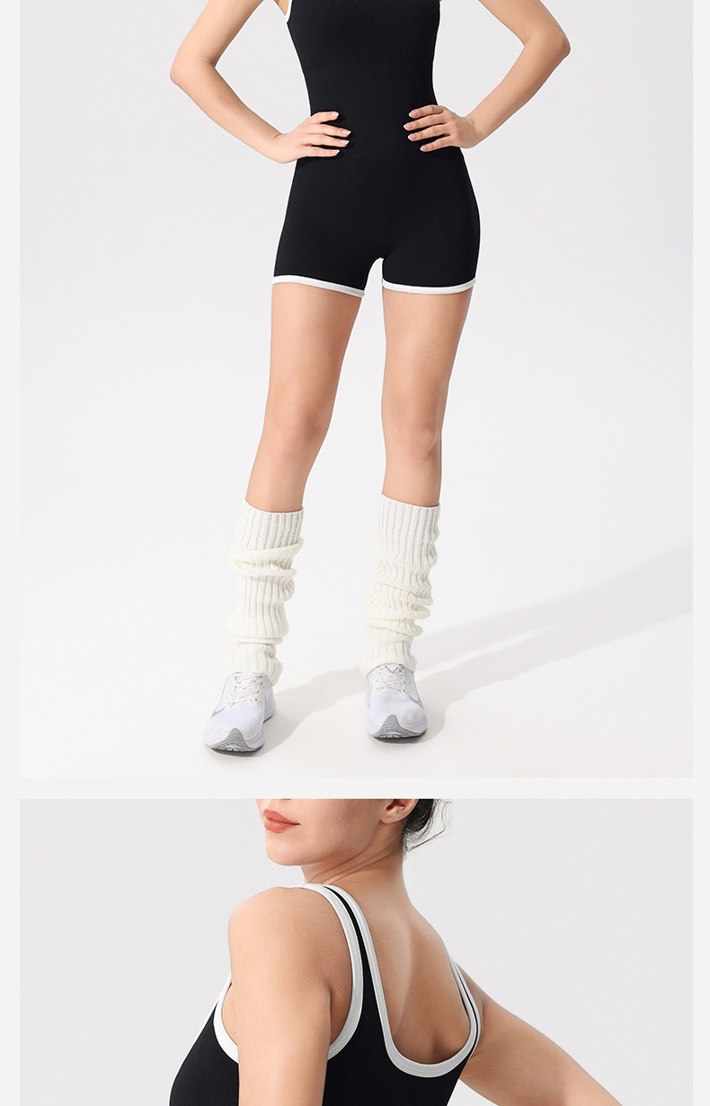 Surge High-End One-Piece For Women, Fitness Backless Leotard, Dance Sports Tight With Chest Pads, Aerial Yoga Suit_desvips.com