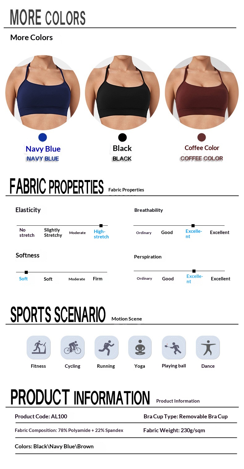 Surge European And American Y-Back Yoga Wear For Women, Fitness Running Outdoor Shockproof Tight Bra Quick-Dry Sports_desvips.com