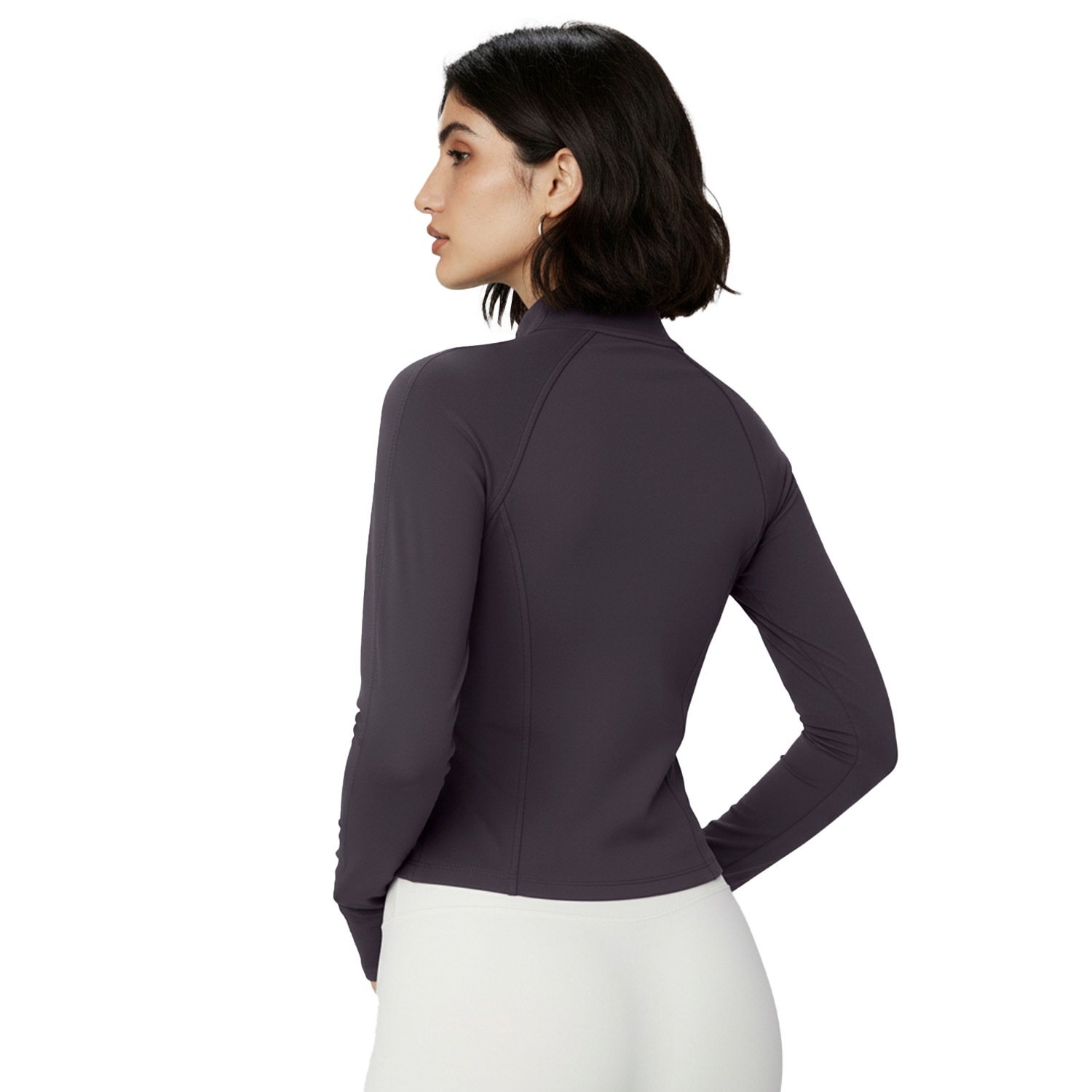 Surge Tongji Autumn Winter Long Sleeve Sports Coat Running Fitness Wear Women Breathable Lightweight Zipper Yoga Top_voghion.com