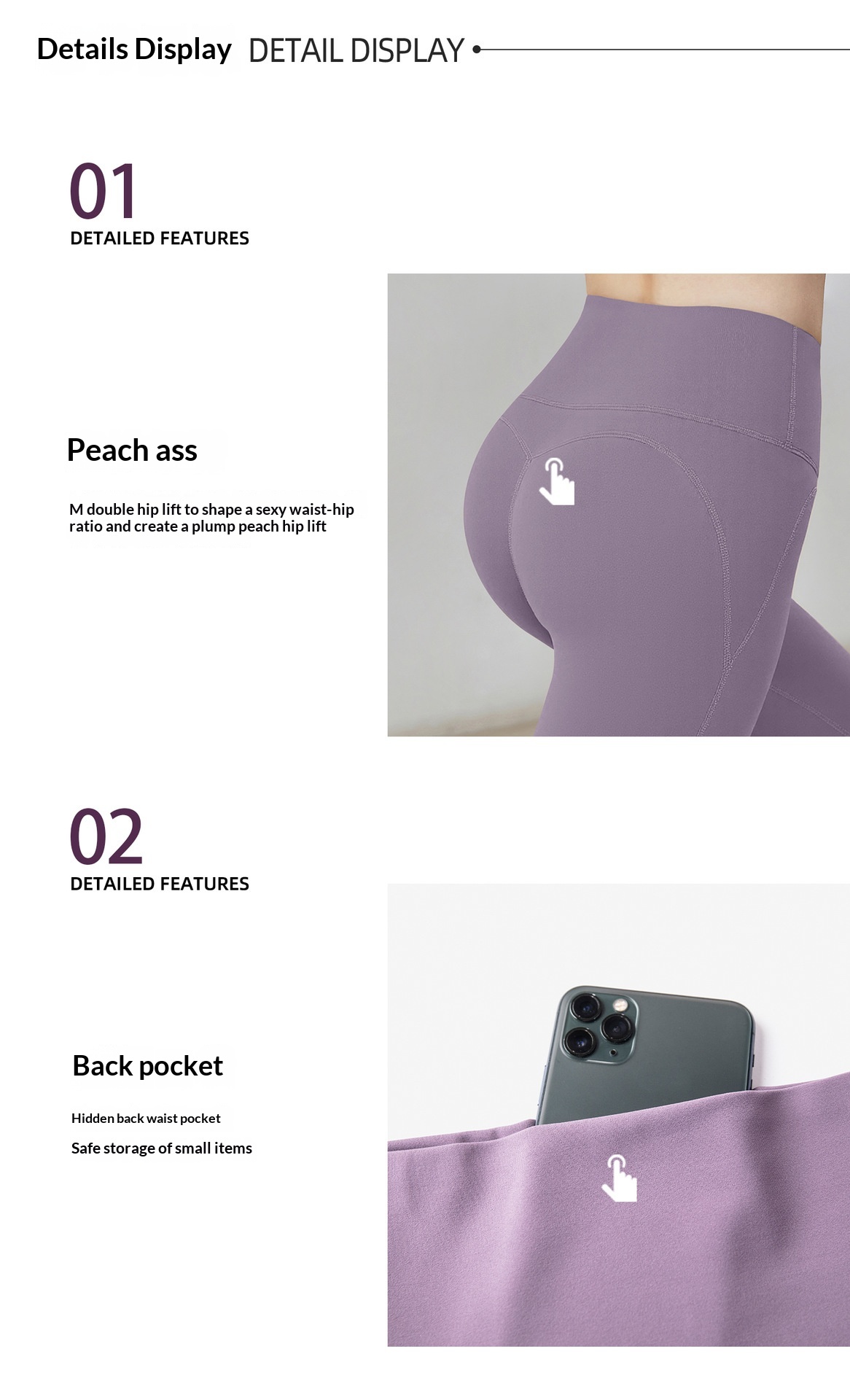 Surge Antibacterial Yoga Pants For Women High Waist Hip Lift No Embarrassing Lines Fitness Sports Leggings Pilates Training_desvips.com