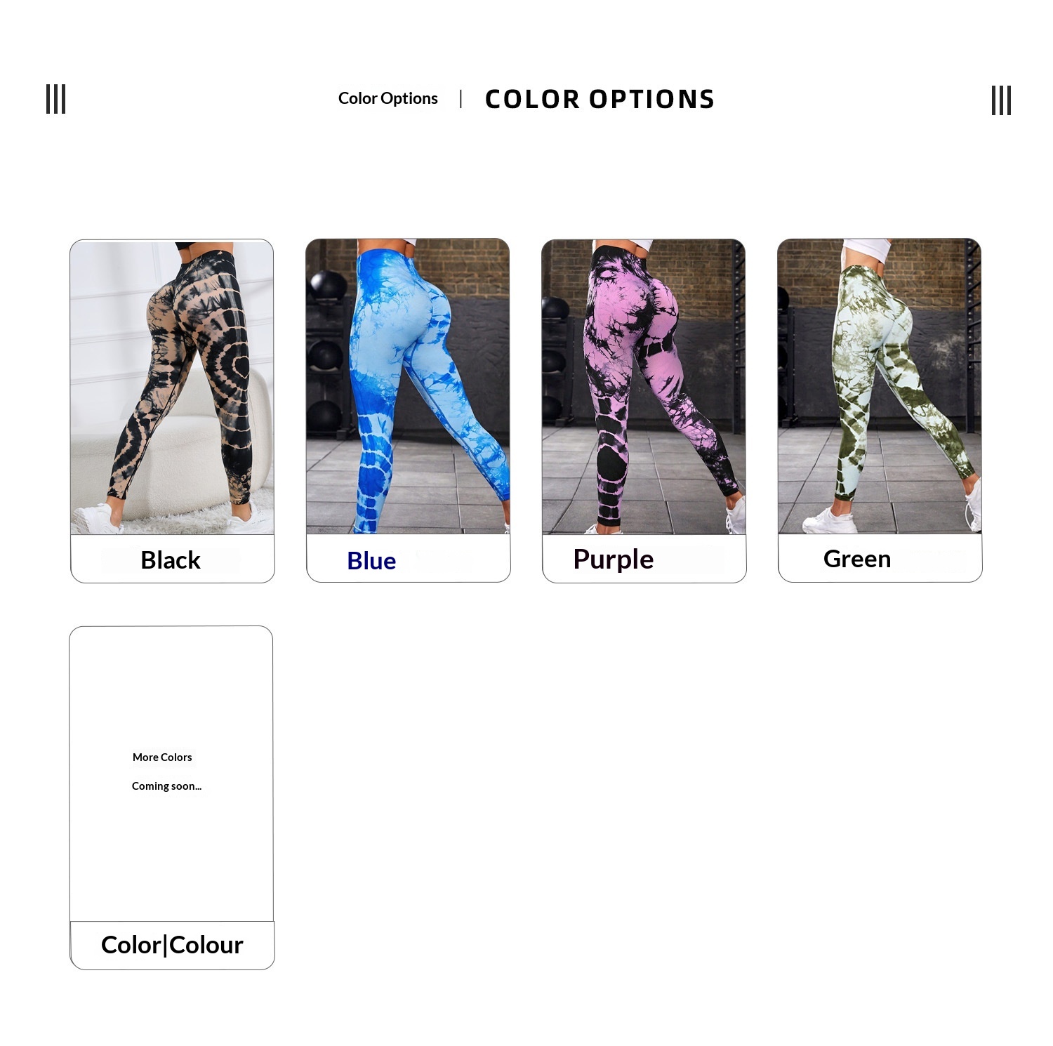 Surge Jenny Cross-Border Tie-Dye For Women Outdoor Spor Running Fitness High Waist Butt-Lifting Tummy Control Peach Yoga_desvips.com