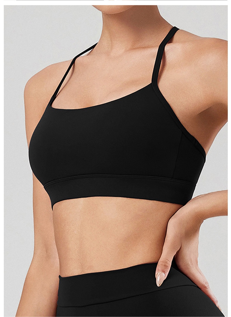 Surge European And American Y-Back Yoga Wear For Women, Fitness Running Outdoor Shockproof Tight Bra Quick-Dry Sports_desvips.com