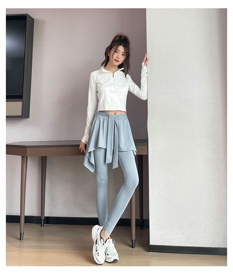 Surge Sports Suit Women 2024 New High-end Yoga Wear Fitness Climbing Badminton Skirt Pants Morning Running Clothes_desvips.com