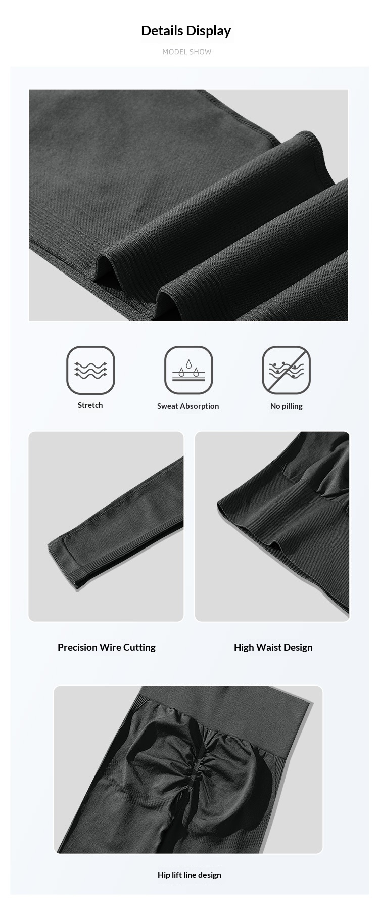 Surge Maternity Yoga Set For Women, New Seamless Backless Sports Bra And Butt-Lifting Fitness Shorts_desvips.com