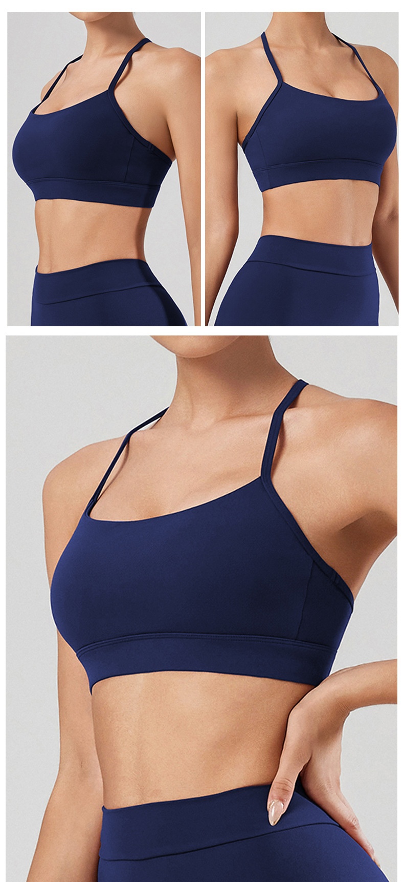 Surge European And American Y-Back Yoga Wear For Women, Fitness Running Outdoor Shockproof Tight Bra Quick-Dry Sports_desvips.com