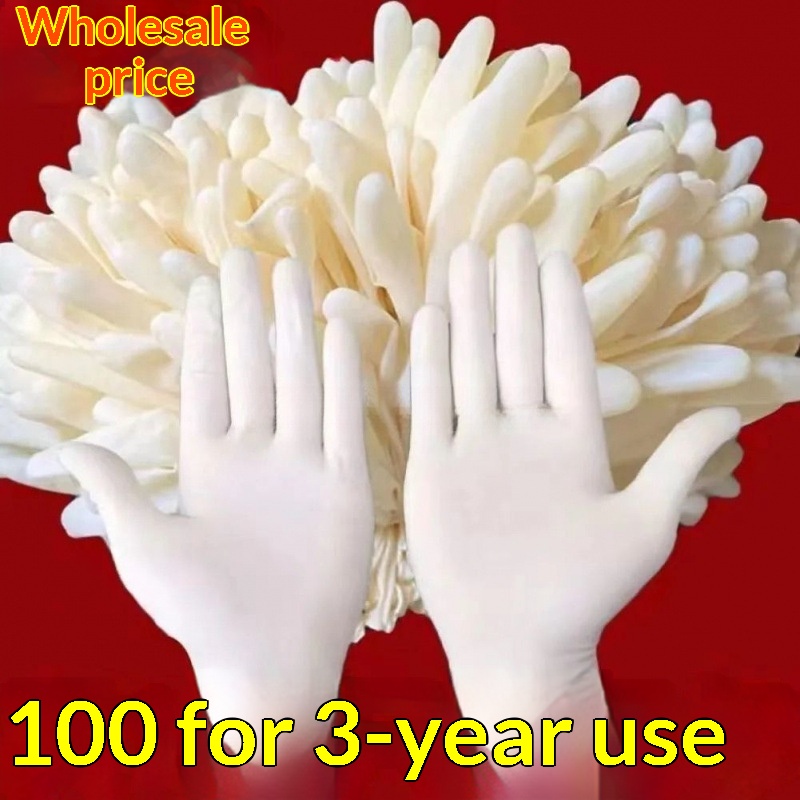 Lillian Thickened Disposable Rubber Latex Work Nitrile Massage Food Grade Wholesale Waterproof Durable Hand Gloves Household_voghion.com