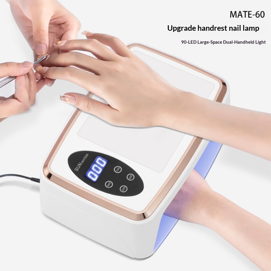 Wearable Pillow Phototherapy Dual Hand UV Curing High Power Nail Machine Lamp_voghion.com