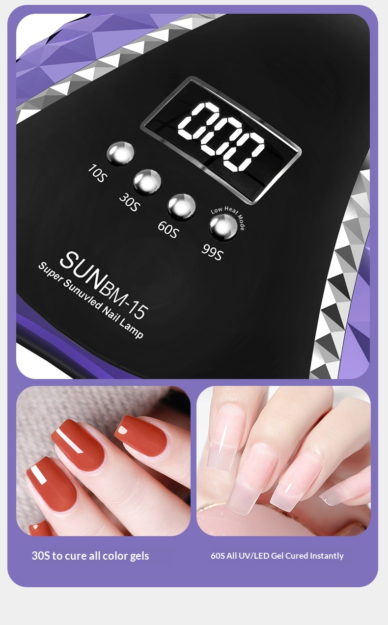 Fabrika Üretimi Hızlı Kuruyan Jel Oje UV Kürleme LED Tırnak Lambası_voghion.com