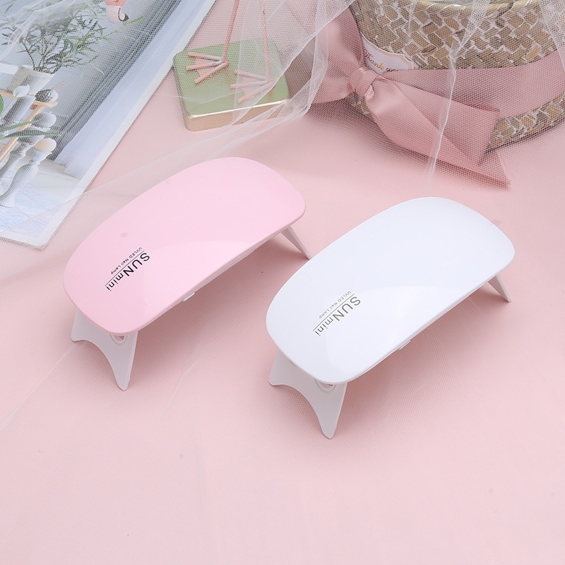Sunmini Mouse Mini Handheld Foldable Nail Drying UV Curing Lamp_voghion.com
