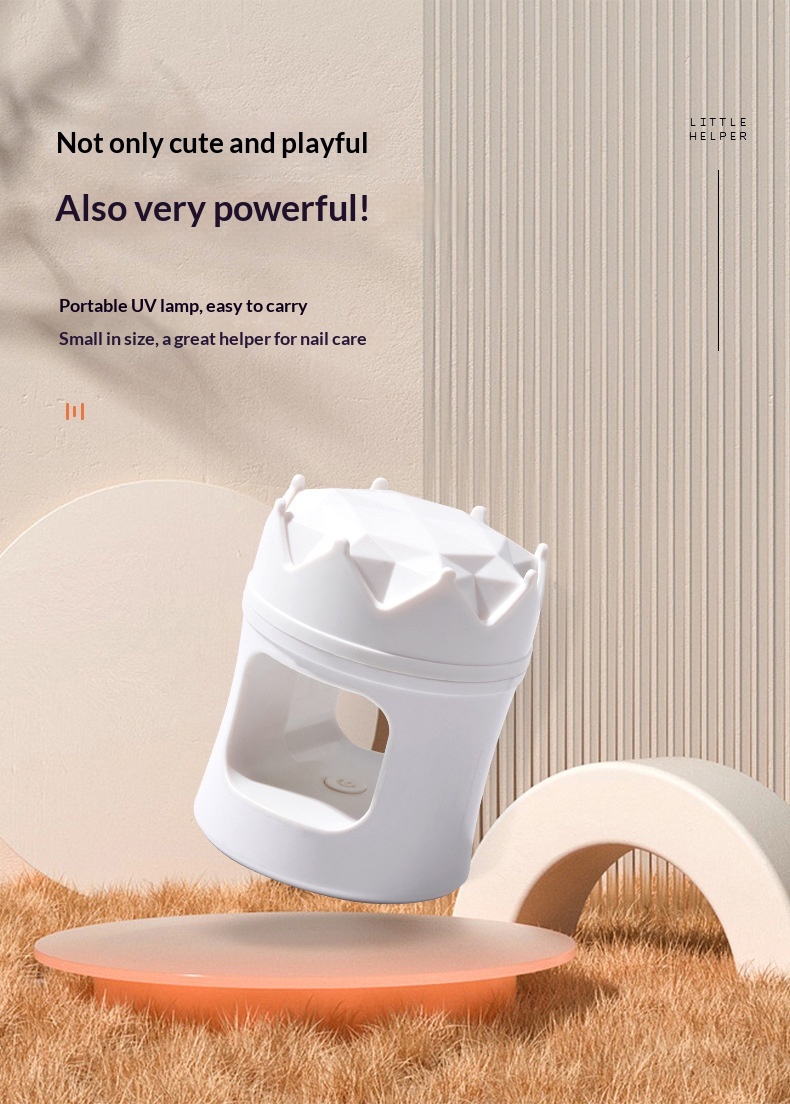 Factory Custom Mini UV Polish Gel Curing Fast-Drying Nail Lamp_voghion.com