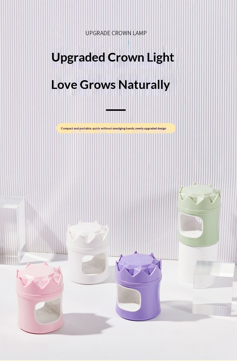 Factory Custom Mini UV Polish Gel Curing Fast-Drying Nail Lamp_voghion.com