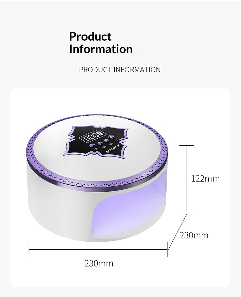 Neue wiederaufladbare UV-Härtungslampe, Schnelltrocknungs-Nageltrockner_voghion.com