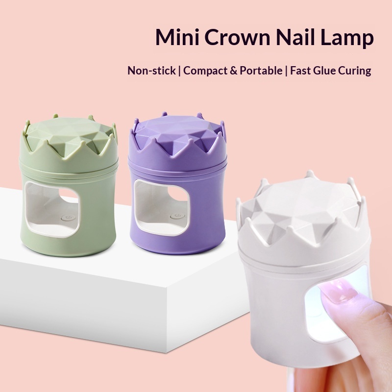 Factory Custom Mini UV Polish Gel Curing Fast-Drying Nail Lamp_voghion.com
