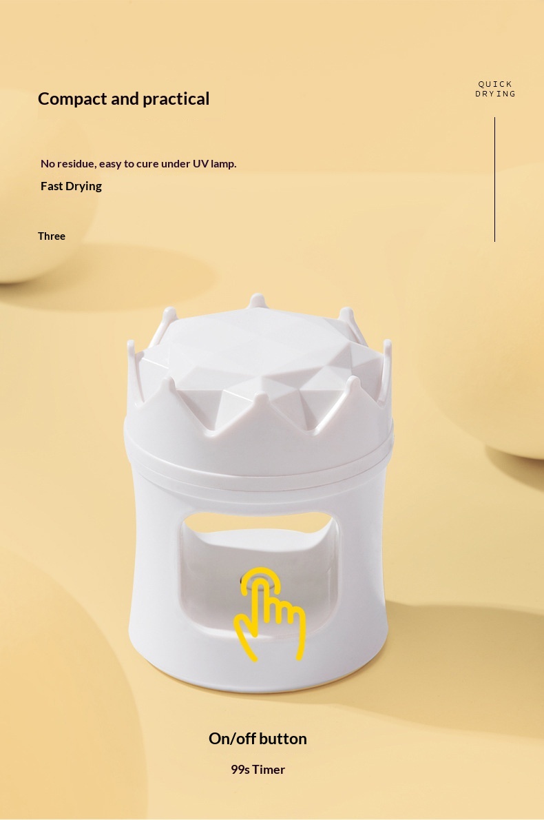 Factory Custom Mini UV Polish Gel Curing Fast-Drying Nail Lamp_voghion.com