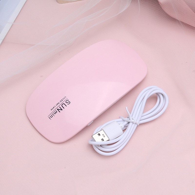 Sunmini Mouse Mini Handheld Foldable Nail Drying UV Curing Lamp_voghion.com