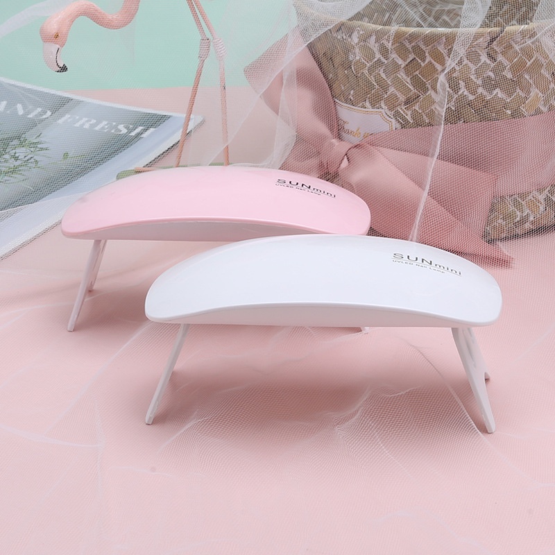 Sunmini Mouse Mini Handheld Foldable Nail Drying UV Curing Lamp_voghion.com