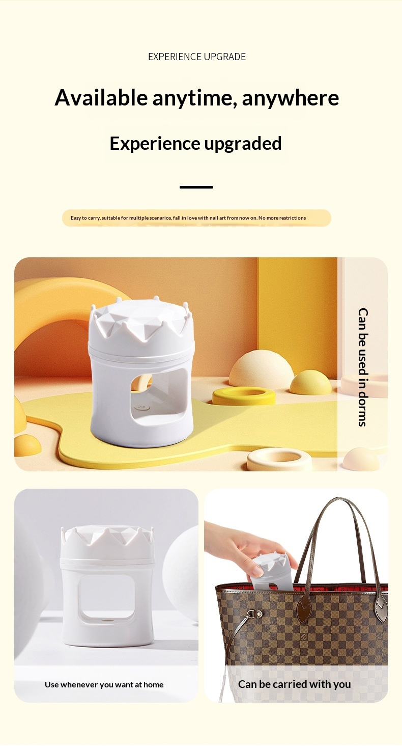 Factory Custom Mini UV Polish Gel Curing Fast-Drying Nail Lamp_voghion.com
