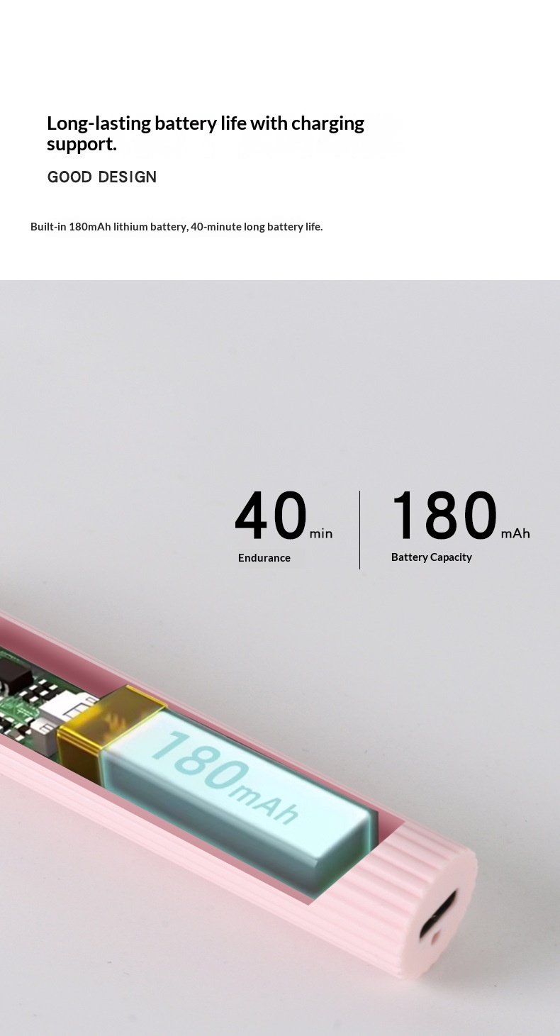 Tragbare, wiederaufladbare Mini-UV-Nagellampe mit Strahler für schnelles Trocknen_voghion.com