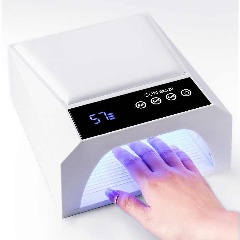 Cross-Border New Model Storage Pillow High Power Nail Drying Quick-Dry Non-Blackening Hand Curing Lamp USB Phototherapy_voghion.com
