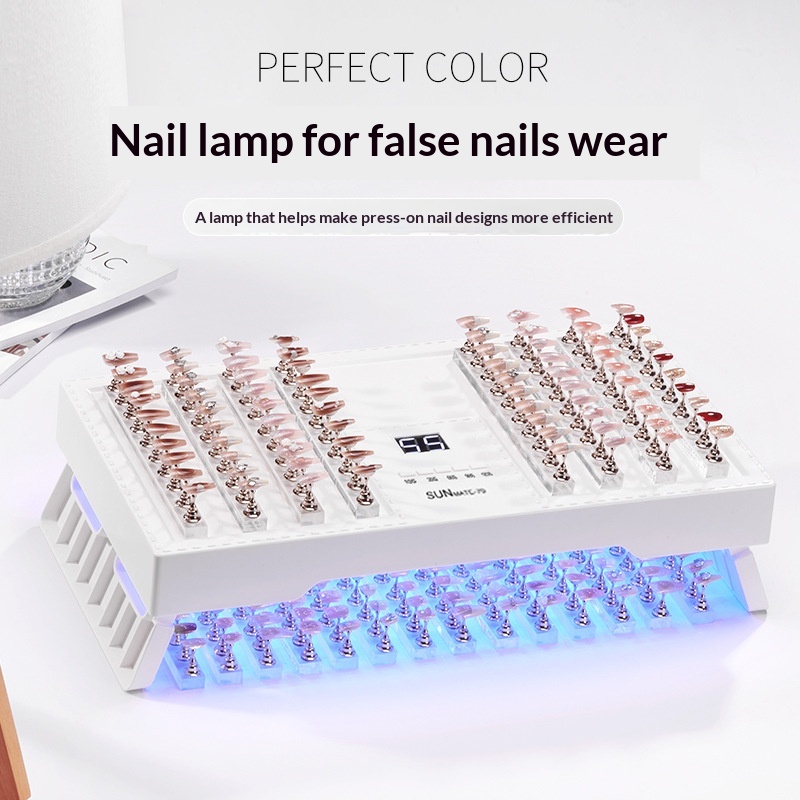 Factory Custom Wearable High Power Phototherapy Quick-Dry UV Curing Tips Nail Lamp_voghion.com