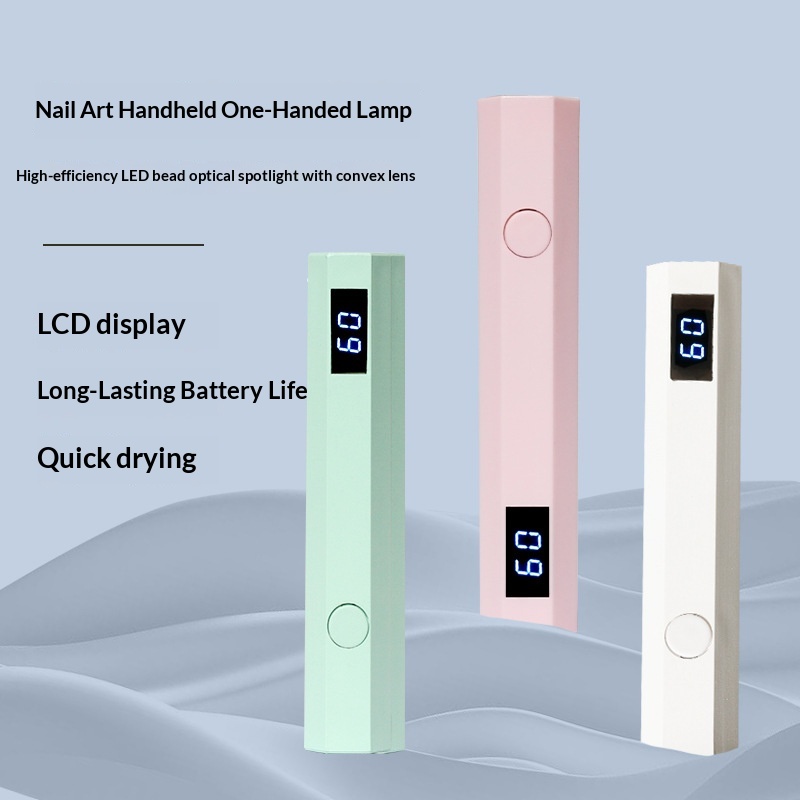 Tragbare, wiederaufladbare Mini-UV-Nagellampe mit Strahler für schnelles Trocknen_voghion.com