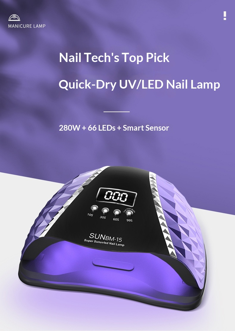 Fabrika Üretimi Hızlı Kuruyan Jel Oje UV Kürleme LED Tırnak Lambası_voghion.com