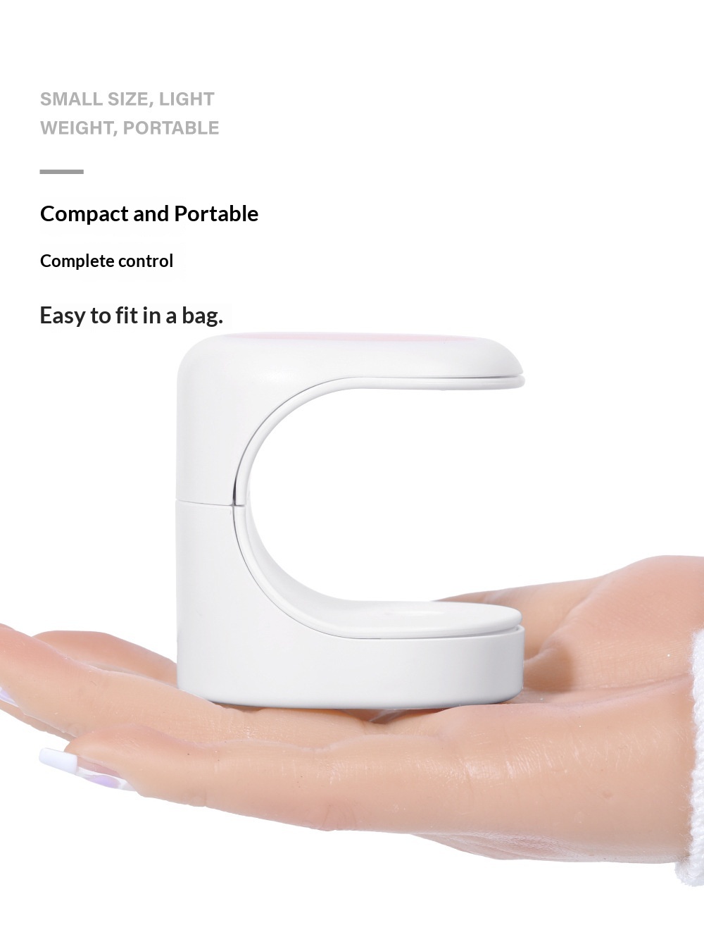 Cross-Border New Mini Egg-Shaped UV Compact Portable Curing Lamp USB Interface Nail Dryer_voghion.com