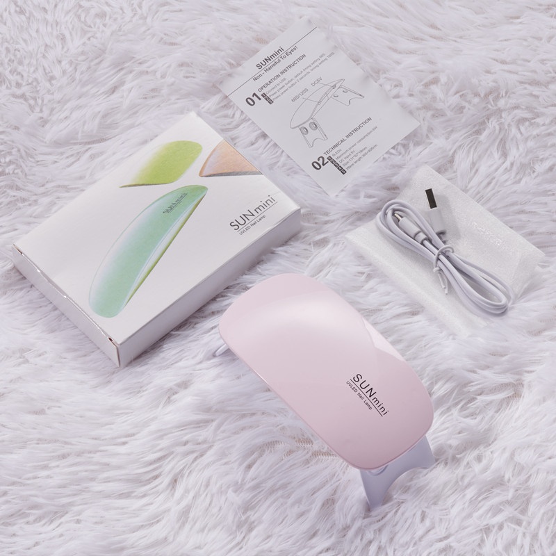 Mini Mouse SUNMINI USB Small UV Curing Portable Foldable Nail Lamp_voghion.com