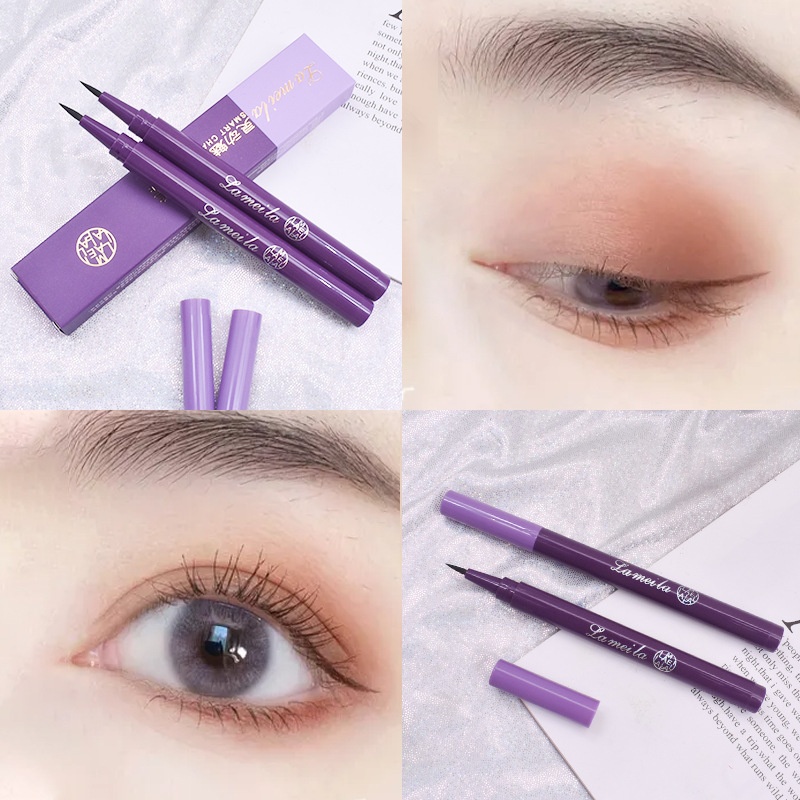 Eyeliner Waterproof Sweatproof Smudge-proof Long-lasting Wholesale Ultra-fine Tip Quick-drying Ultra-thin Pen Lower Eyelashes_voghion.com