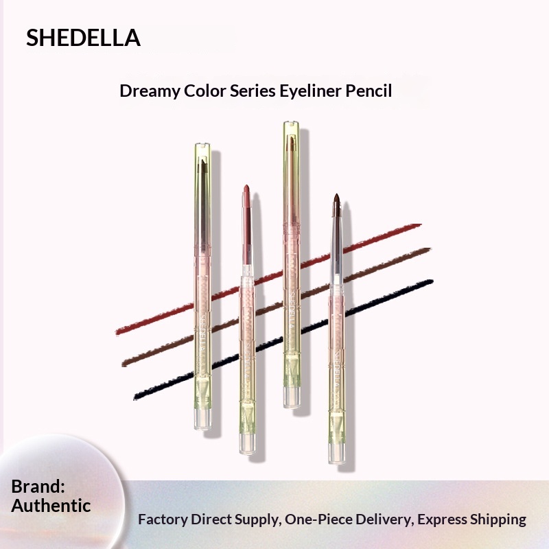 Shedella Dream Eyeliner Gel Non-Smudge Aegyo-sal Pen Zwart Bruin Roze Paars Meerkleurig_voghion.com