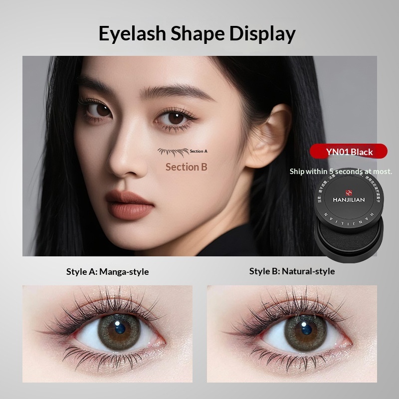 48-hour Shipping Han Jilian-991 Double-ended Lower Eyelash Stamp Eyeliner Pen Smudge-proof Long-lasting_voghion.com