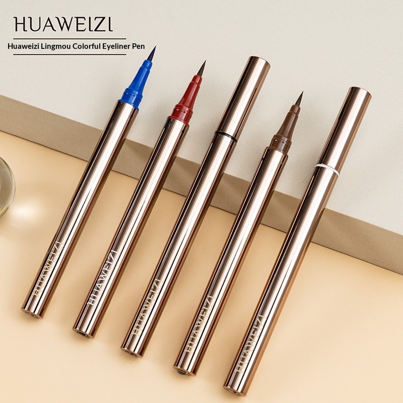 Starry Sky Quick-Drying Colorful Brown Smudge-Proof Easy To Apply Ultra-Fine Liquid Eye Makeup Eyeliner Pen_voghion.com