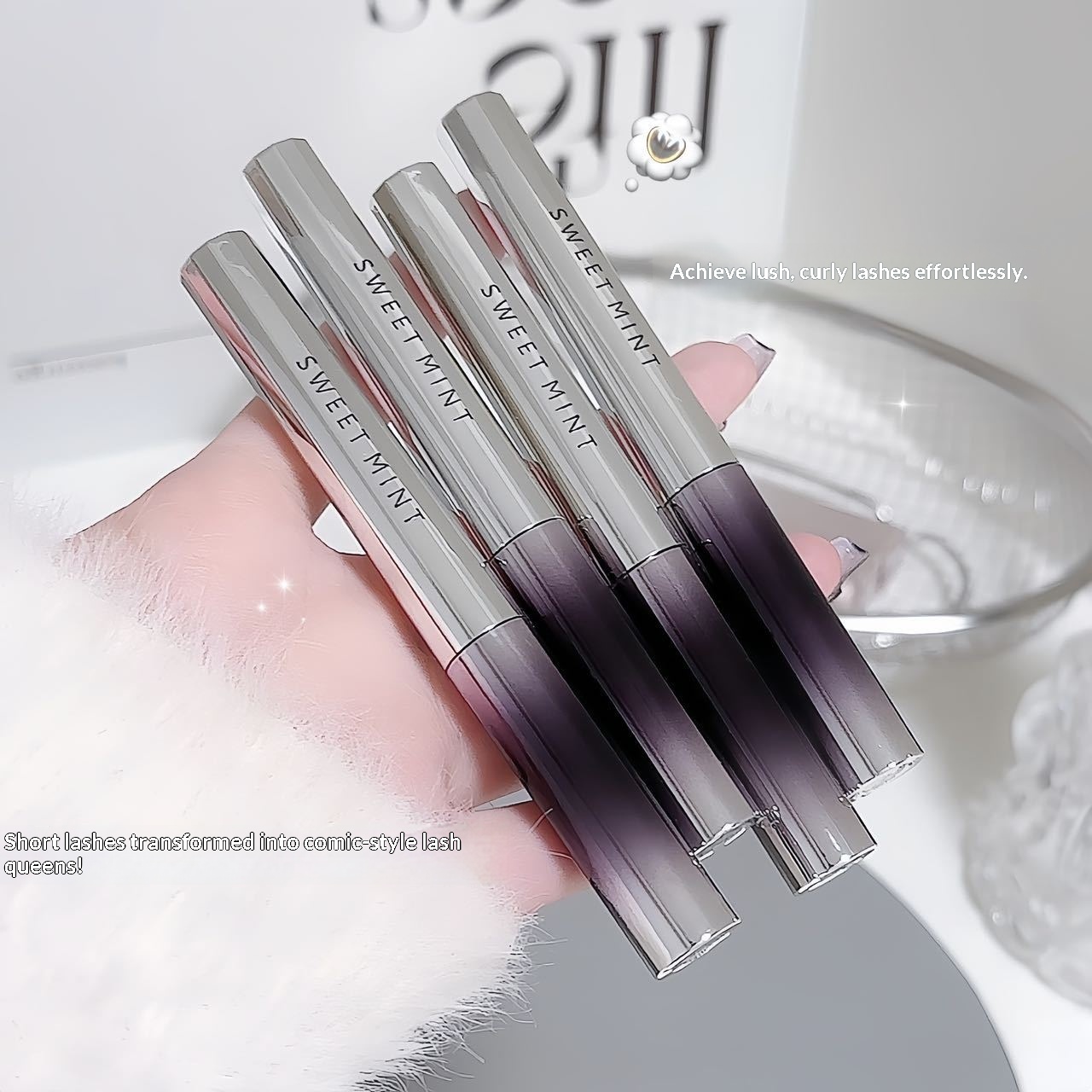 Sweetmint Mascara Long-lasting Lengthening Dense Curling Non-smudging Waterproof Domestic Brand_voghion.com